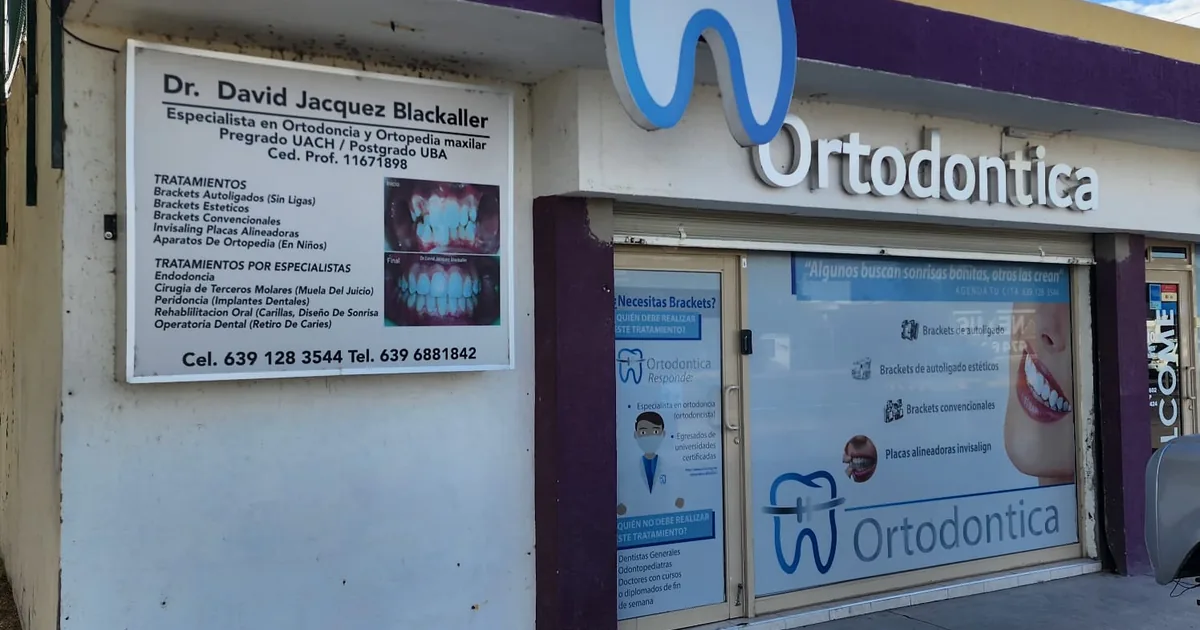 ORTODONCISTA Dr. David Jacquez Blackaller